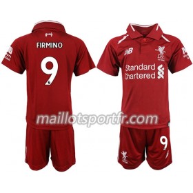 Maillot de Foot Liverpool FIRMINO 9 Enfant Domicile 2018/19